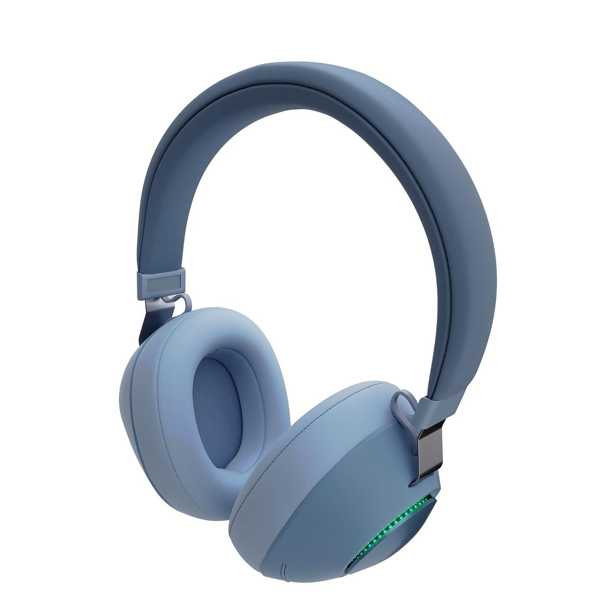 Budverse Wireless Bluetooth 5.3 Headphones with LED Light, AUX Support & Adjustable Headband