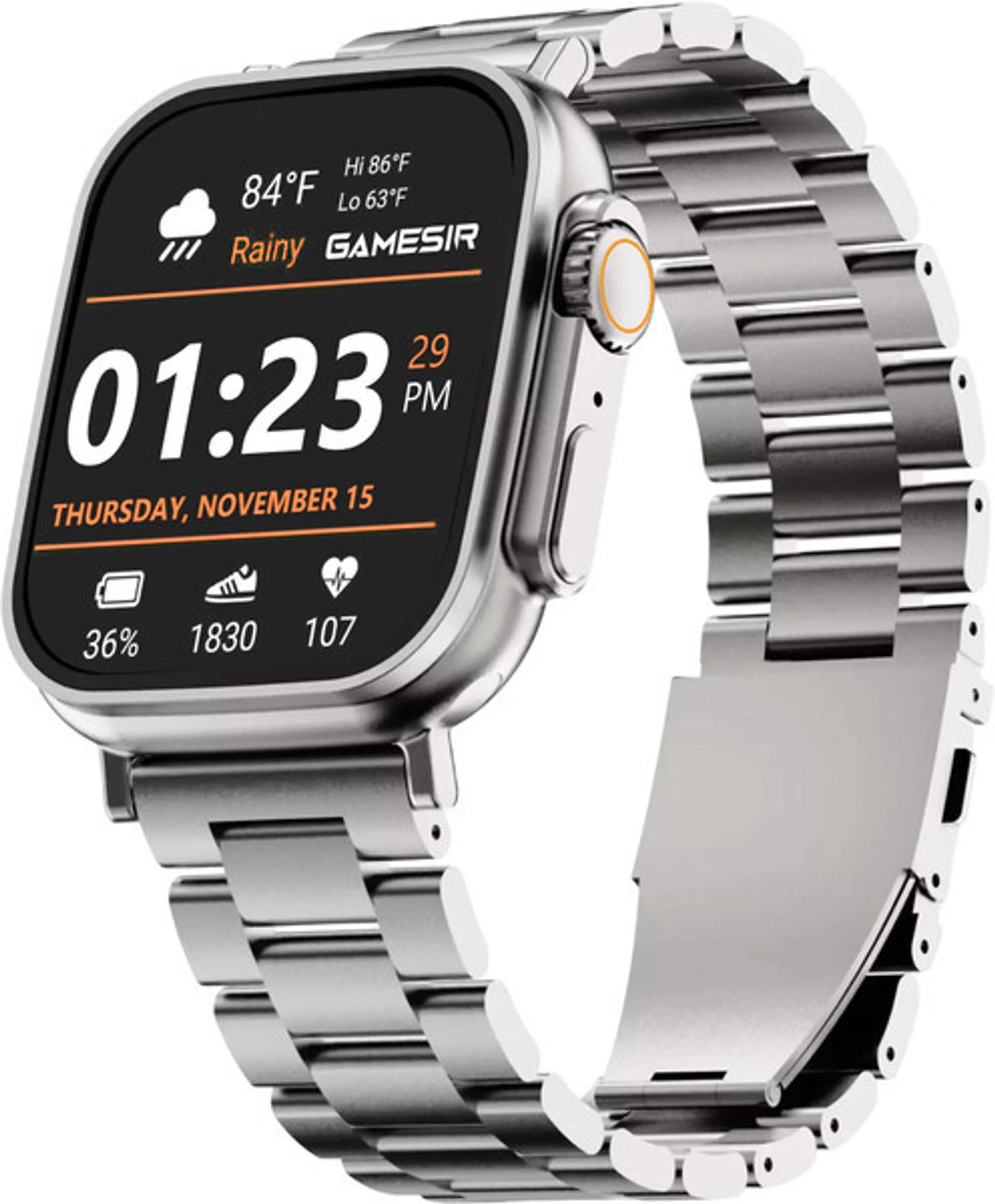 Budverse Chain Mini Phone Smartwatch