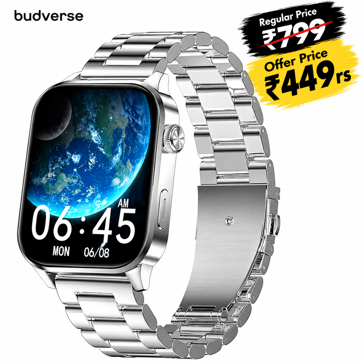 Budverse Chain Mini Phone Smartwatch
