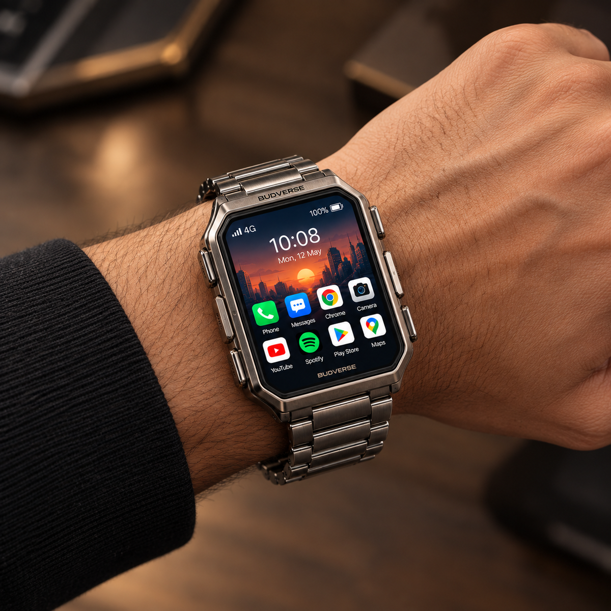 Budverse Classic 4G Smartwatch
