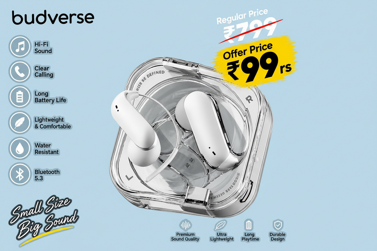 Budverse ClearSound Pro Earbuds