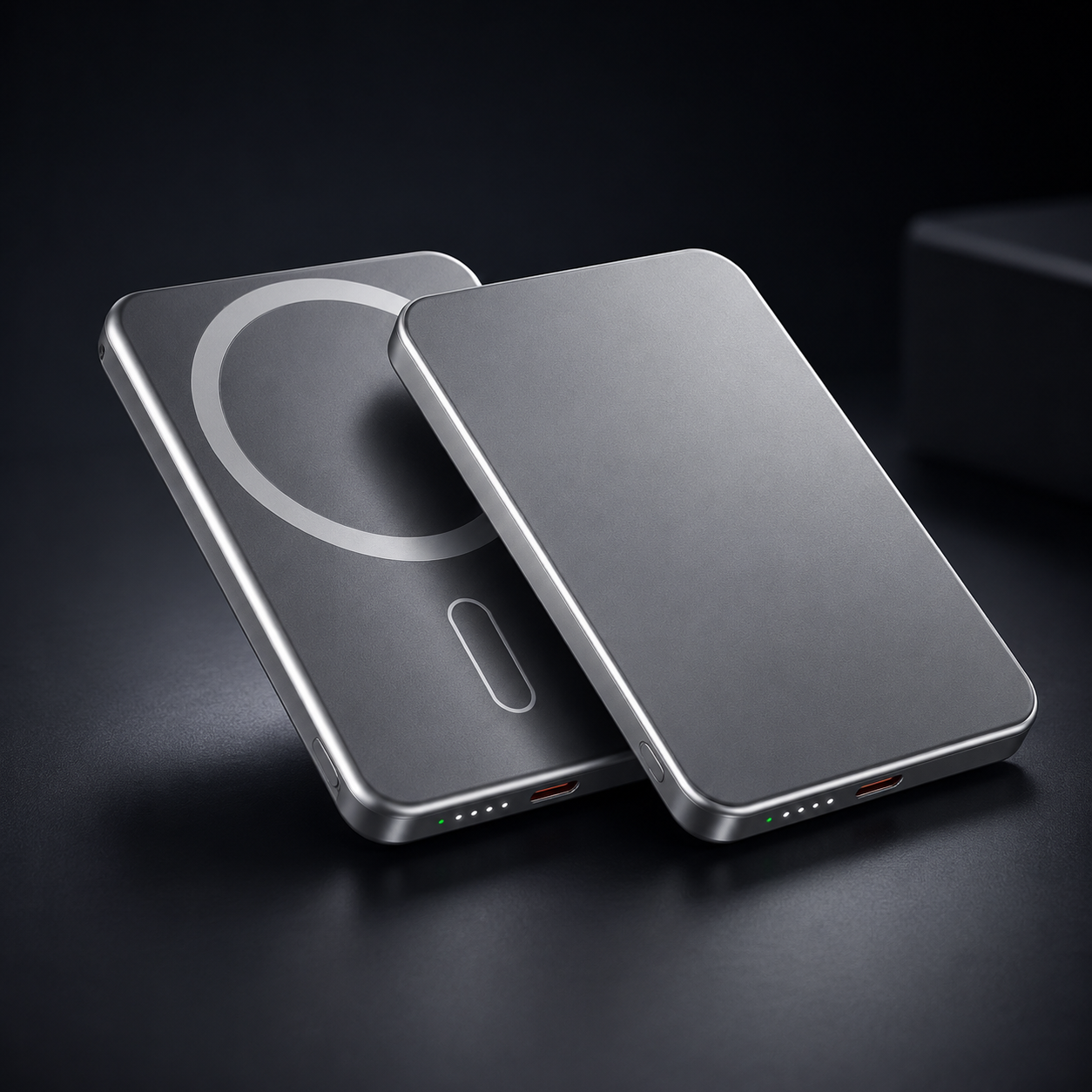 Budverse Magnetic Wireless Power Bank — Premium Aluminum Design